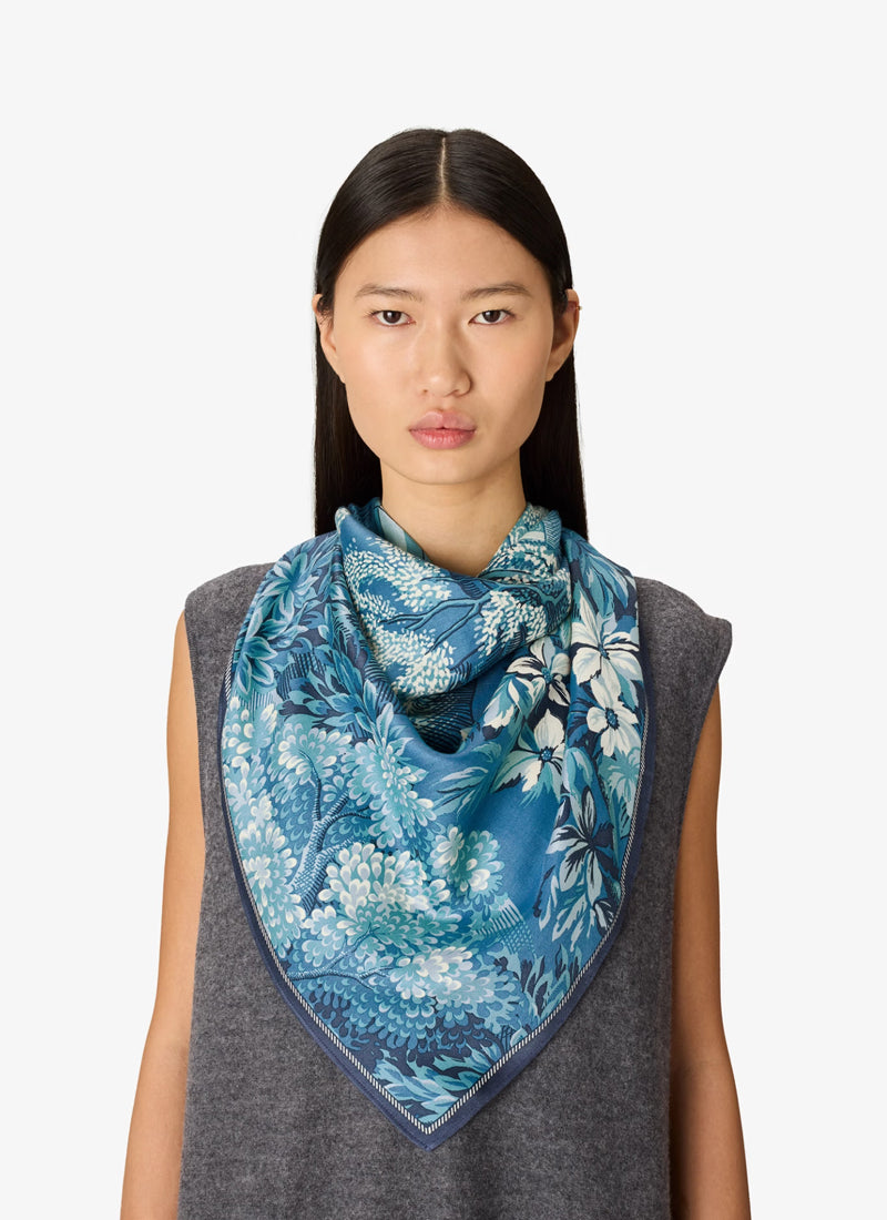 Collectionneur Cats Silk Modal Scarf