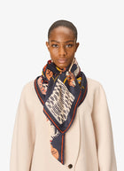 INOUI EDITIONS Collectionneur Cats Silk Modal Scarf