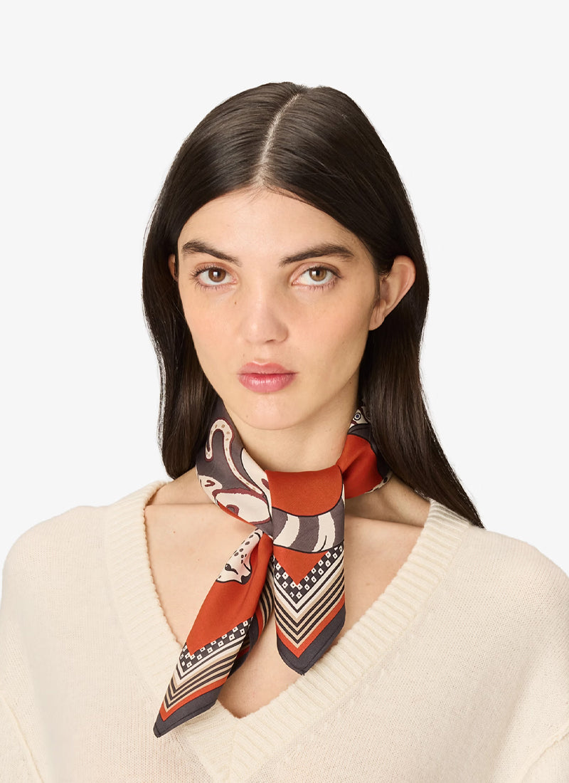 Collectionneur Vase Silk Scarf