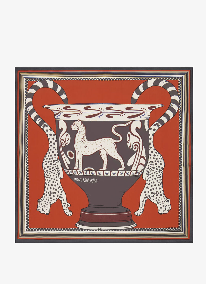 Collectionneur Vase Silk Scarf