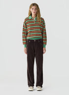 Collegiate Stripe Polo