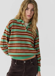 Collegiate Stripe Polo
