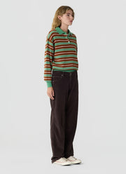 Collegiate Stripe Polo