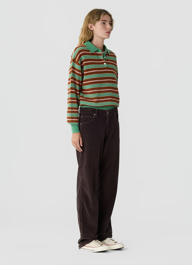 Collegiate Stripe Polo