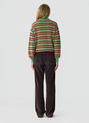Collegiate Stripe Polo