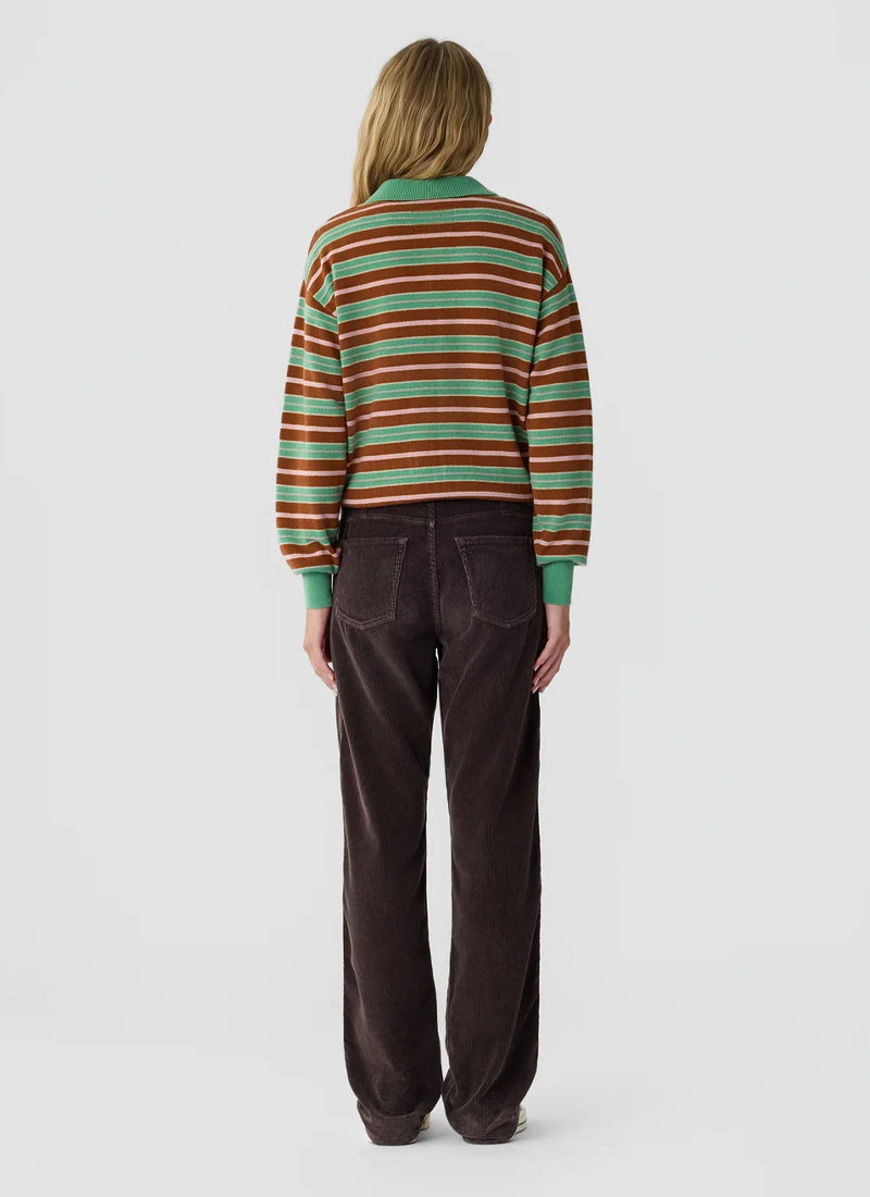 Collegiate Stripe Polo