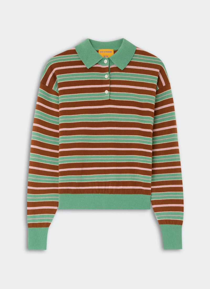 Collegiate Stripe Polo