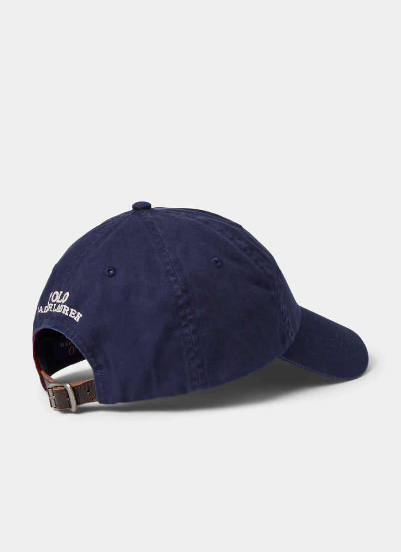 Cotton Polo Bear Baseball Cap