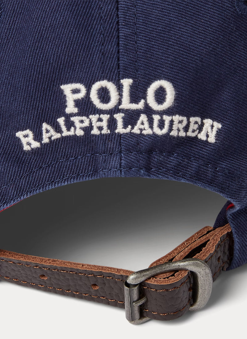 Cotton Polo Bear Baseball Cap