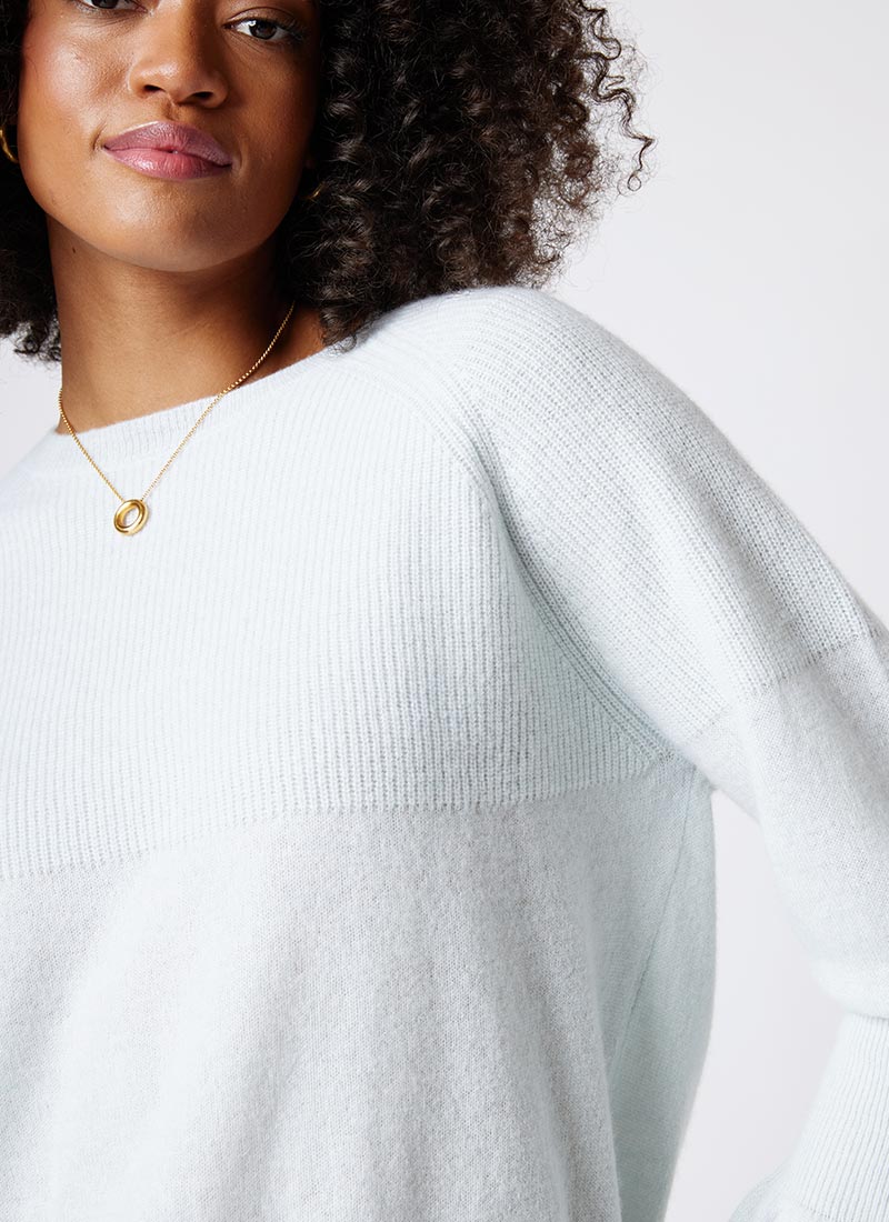 Crush Bubble Cashmere Sweater