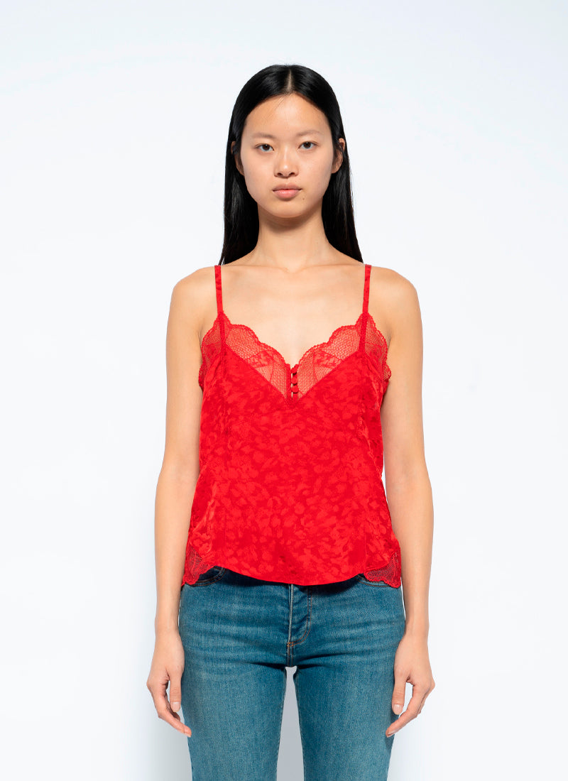 Zadig & Voltaire Cyoko Jacquard Leo Cami