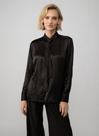 Dafne Pinstripe Tie Shirt