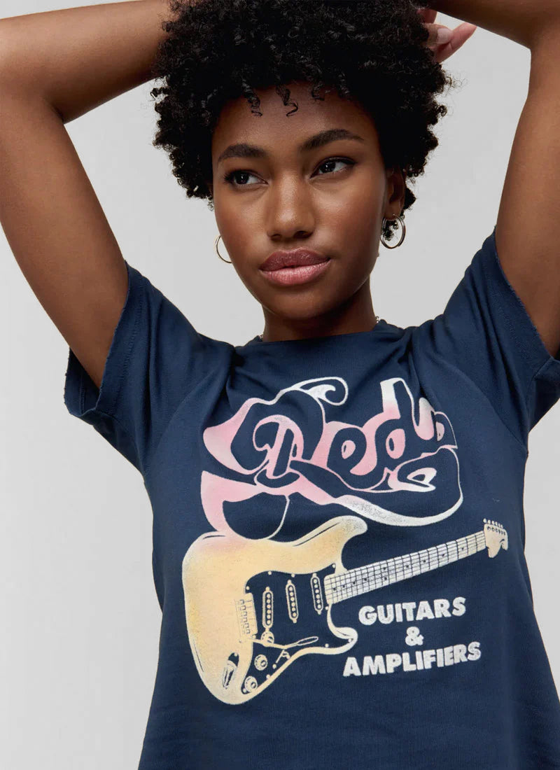 Daydreamer Reds Guitars and Amplifiers Vintage T-Shirt
