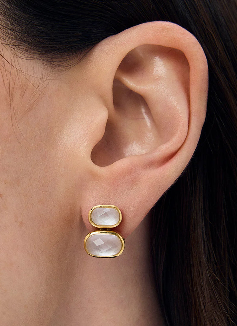 Dean Davidson Mercer Double Gemstone Drops
