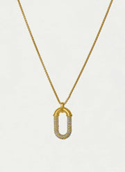 Dean Davidson Solene Pavé Pendant Necklace