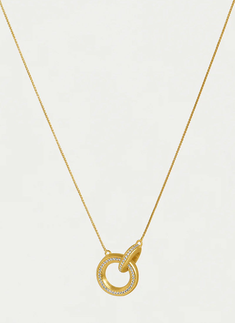 Dean Davidson Colette Pave Hoop Pendant