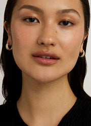 Dean Davidson Margaux Pave Huggie Hoops