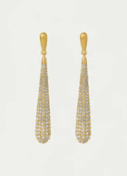 Dean Davidson Margaux Pave Long Drop Earrings