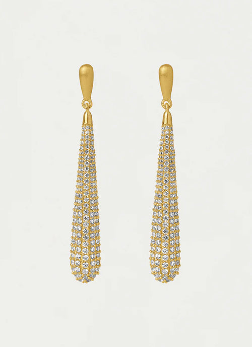 Margaux Pave Long Drop Earring by Dean Davidson at Andrews
