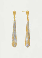 Dean Davidson Margaux Pave Long Drop Earrings