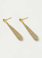 Dean Davidson Margaux Pave Long Drop Earrings
