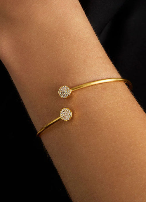 Mirabeau Pavé Twist Bangle by Dean Davidson at Andrews