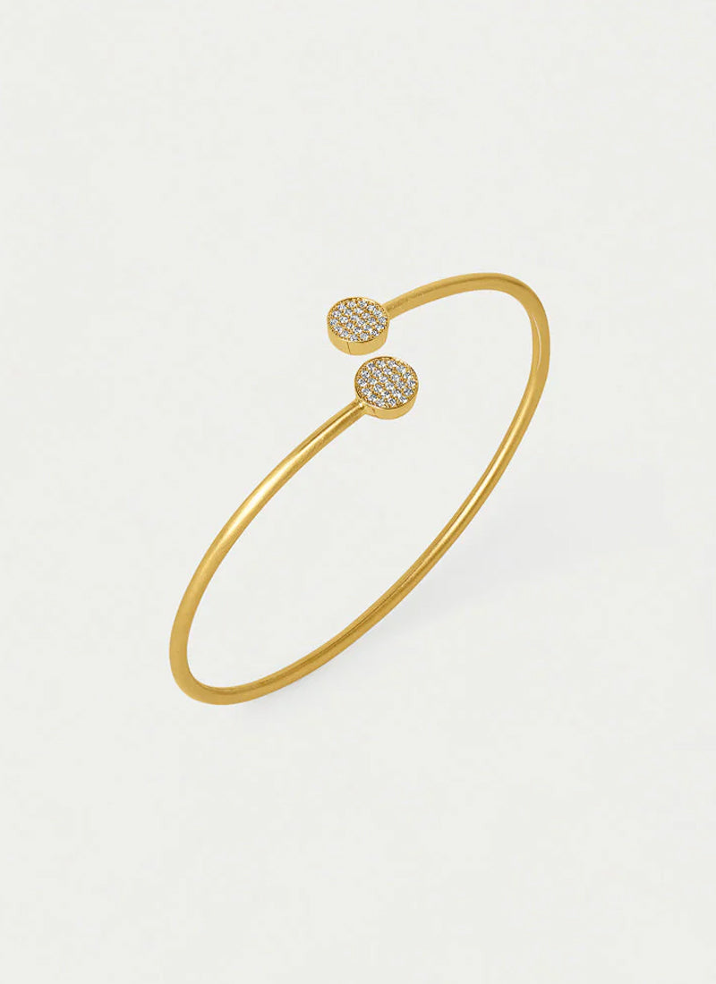 Mirabeau Pavé Twist Bangle by Dean Davidson at Andrews