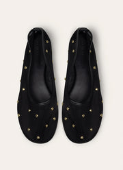 Dear Frances Balla Mesh Flat with studs