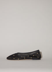 Dear Frances Balla Mesh Flat with studs