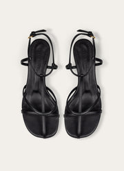 Dear Frances Tee Leather Heeled Sandal