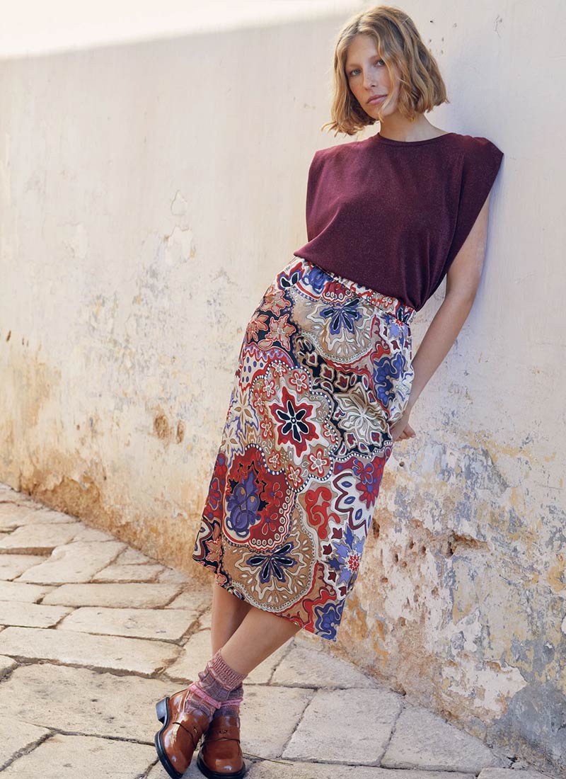 Momoni Didier Midi Skirt