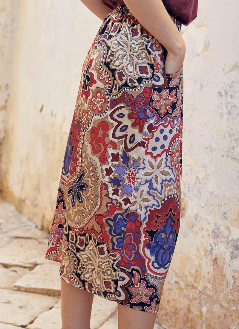Momoni Didier Midi Skirt