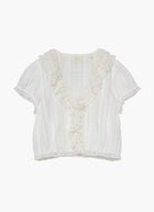 DÔEN Bernadette Cotton Short Sleeve Top