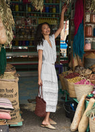 DÔEN Bernadette Cotton Short Sleeve Top