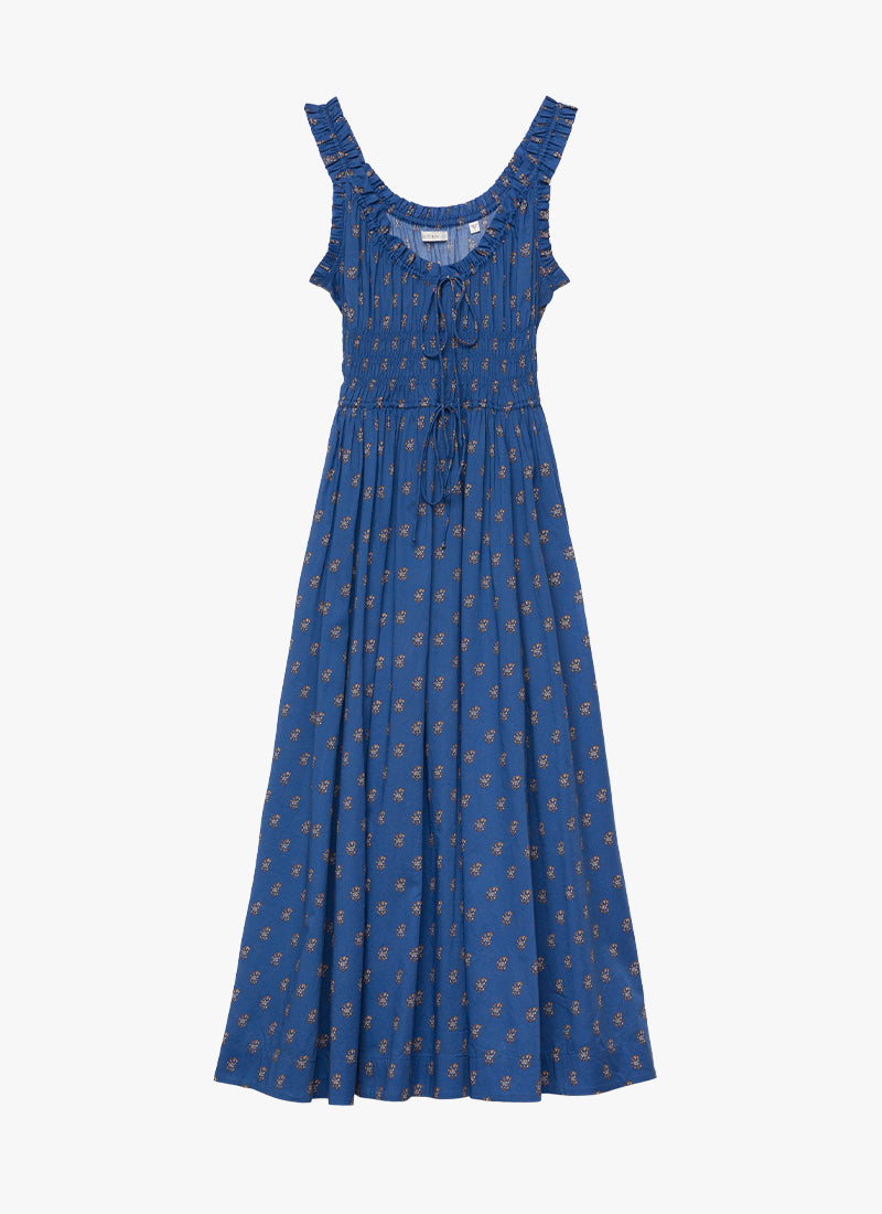Emmaretta Cotton Midi Dress by DÔEN