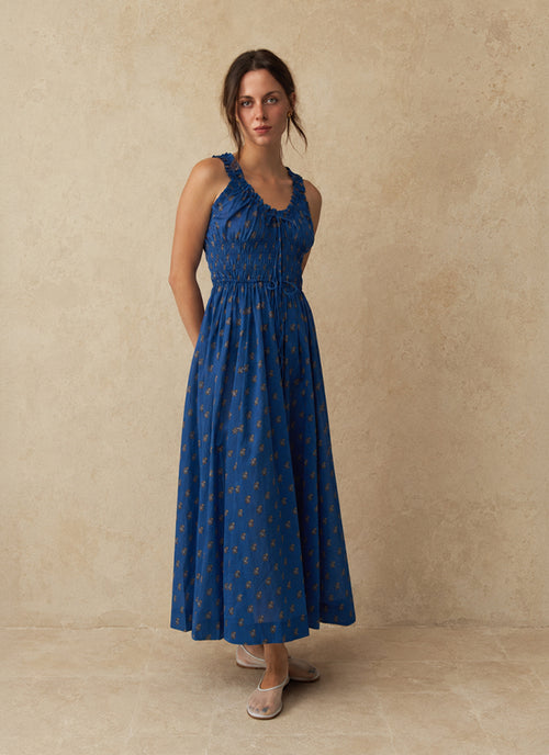 Emmaretta Cotton Midi Dress