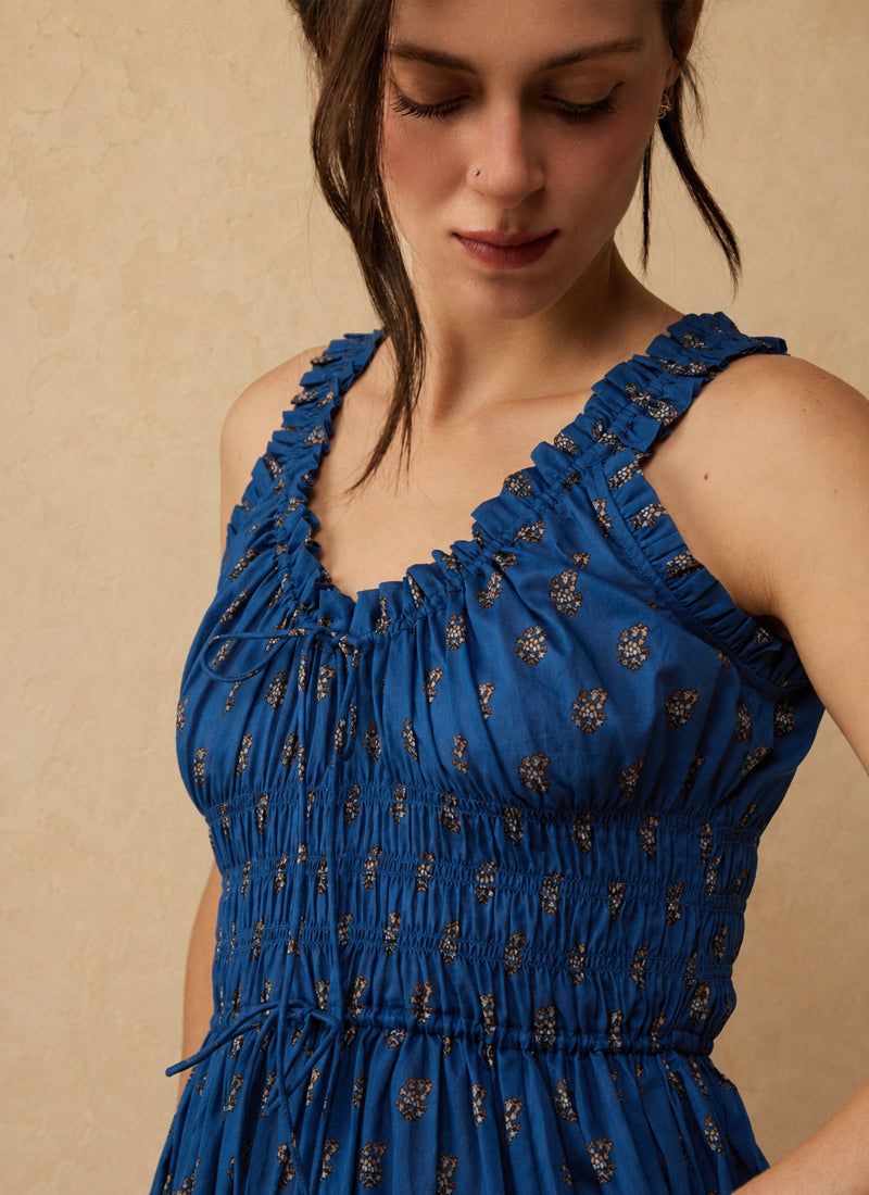 Emmaretta Cotton Midi Dress by DEN | Andrews