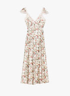 DÔEN Fiona Silk Midi Dress