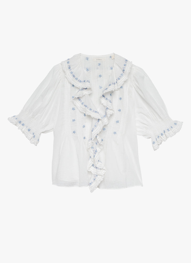 DÔEN Hettie Cotton Short Sleeve Top