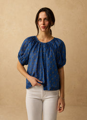 June Cotton Short Sleeve Top