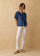 June Cotton Short Sleeve Top