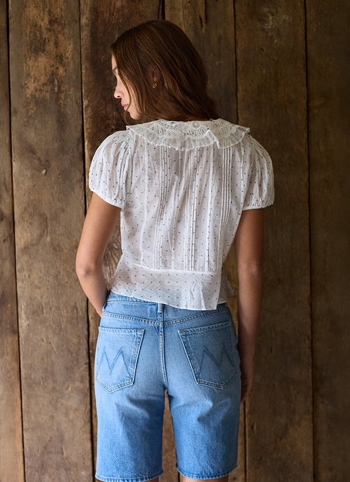 Oleta Cotton Short Sleeve Top