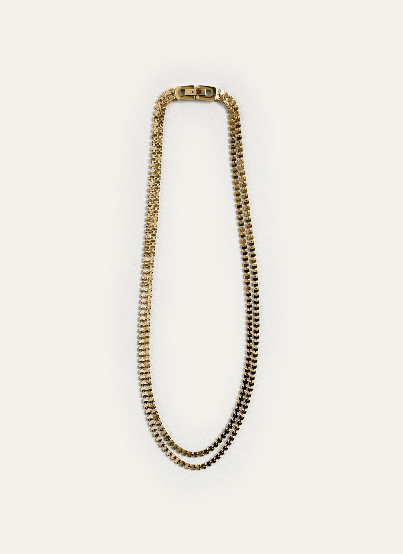 Double Amalfi Chain Necklace