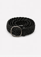 Weave Oval Buckle Belt