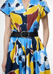 Dragon Diffusion Weave Oval Buckle Belt