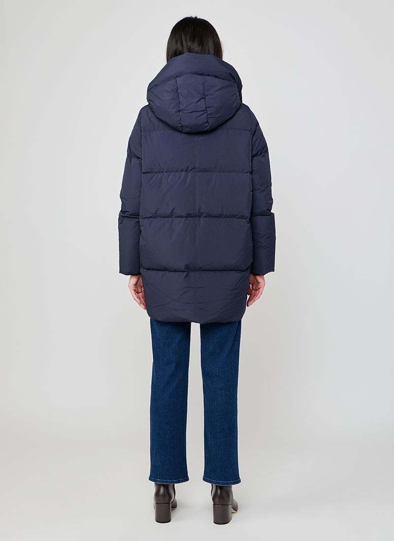 Haruki Hooded Down Coat by DUNO at Andrews
