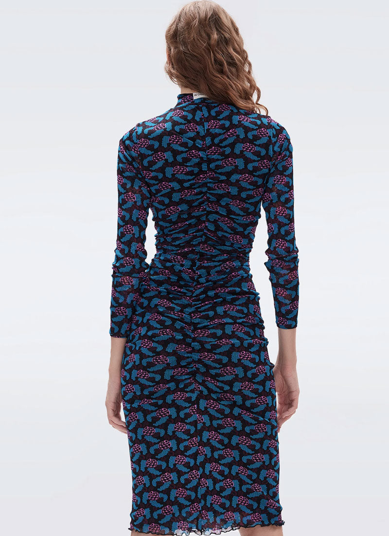 DVF Verina Reversible Mesh Dress