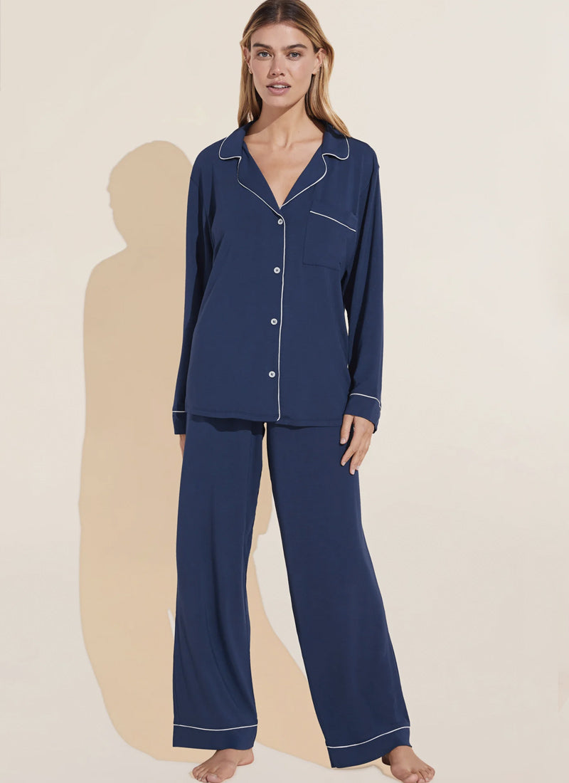 Eberjey Gisele Tencel Modal Long PJ Set