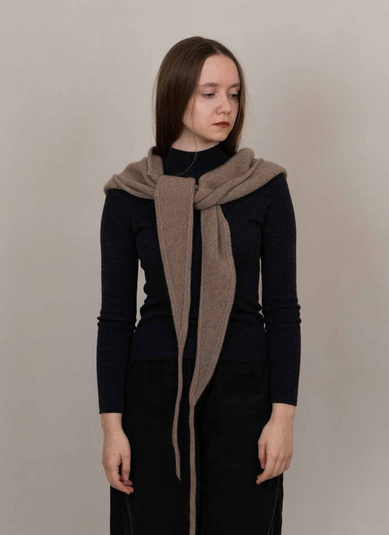 Eden Cashmere Hooded Scarf