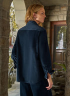 Eileen Corduroy Relaxed Button-Up Shirt